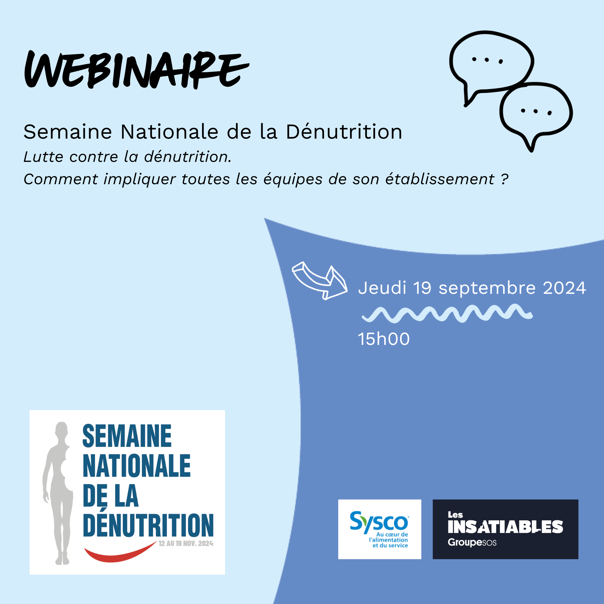 Webinaire - Lutter contre la dénutrition