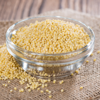 Millet cuisiné aux fruits secs