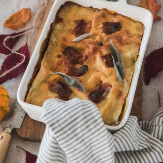 Lasagnes végétariennes d'automne