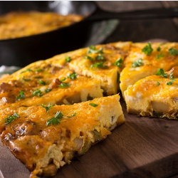 Frittata aux légumes d'été