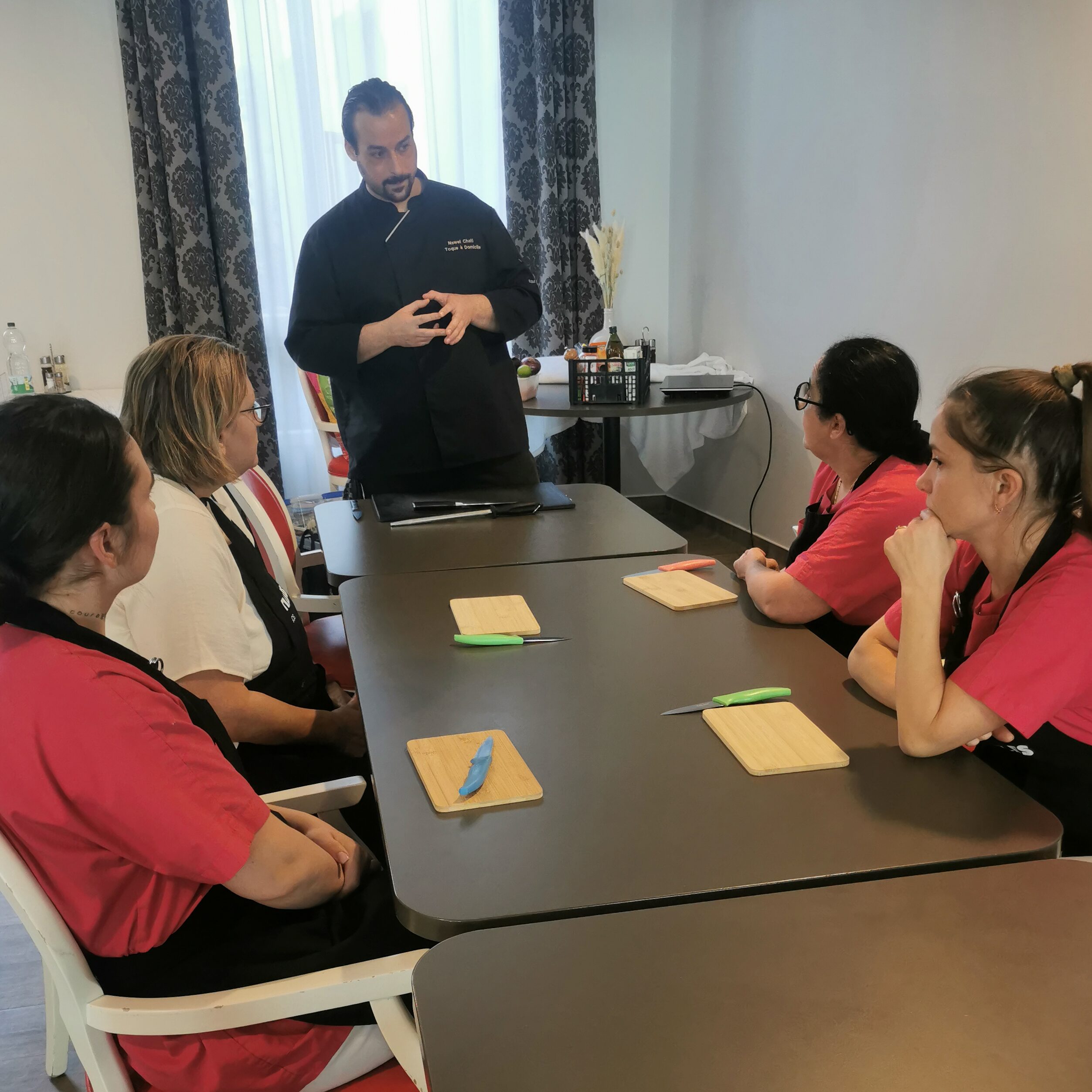 Cycle à l'Ehpad Villa des Cinq Sentes de Bordeaux