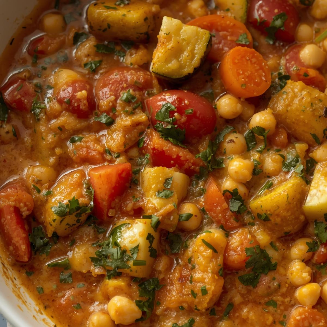 Curry légumes de printemps