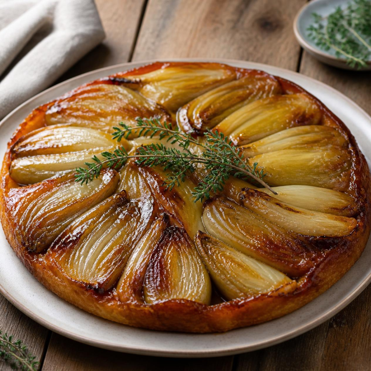 Tarte tatin aux endives