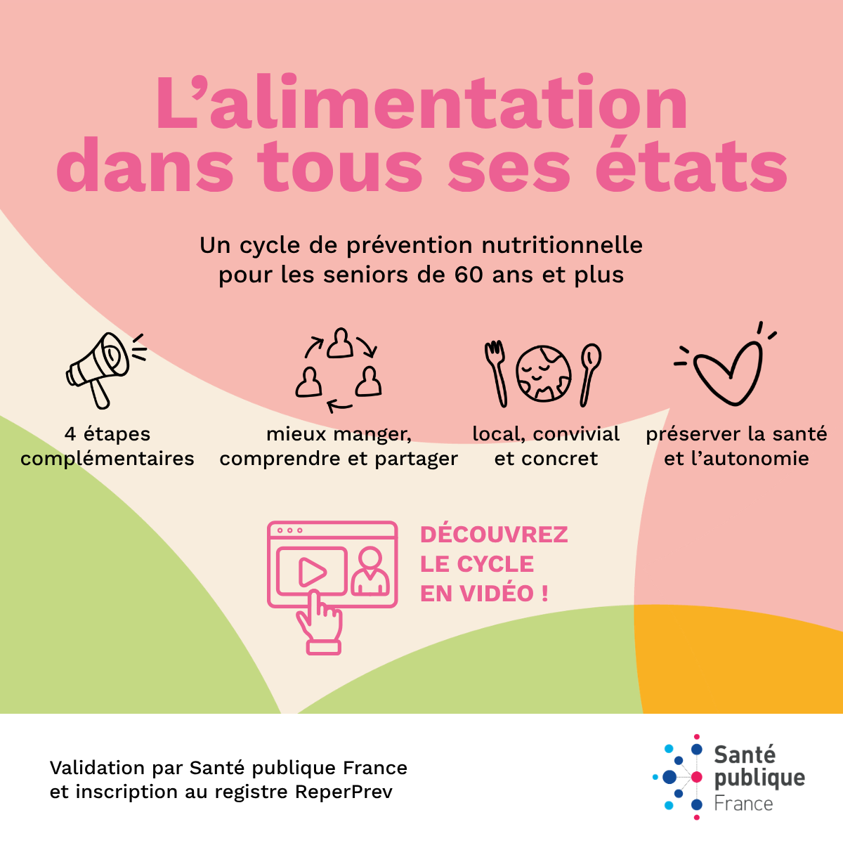 L’alimentation dans tous ses états : un cycle de prévention pour bien vieillir