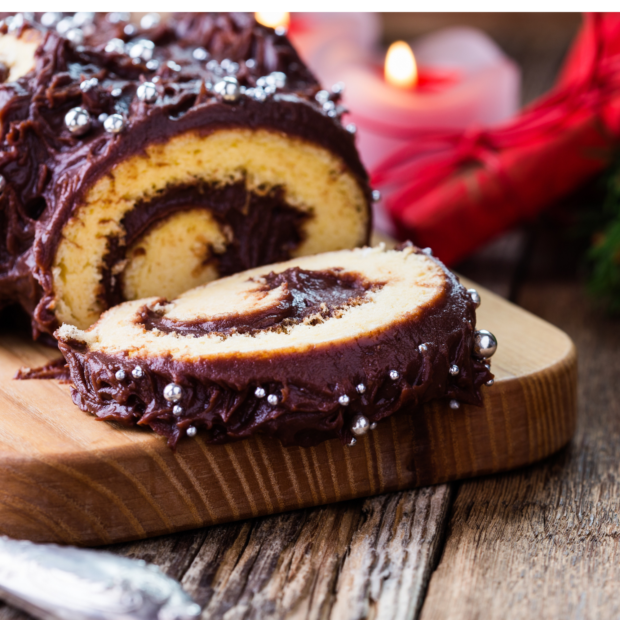 Bûche au chocolat