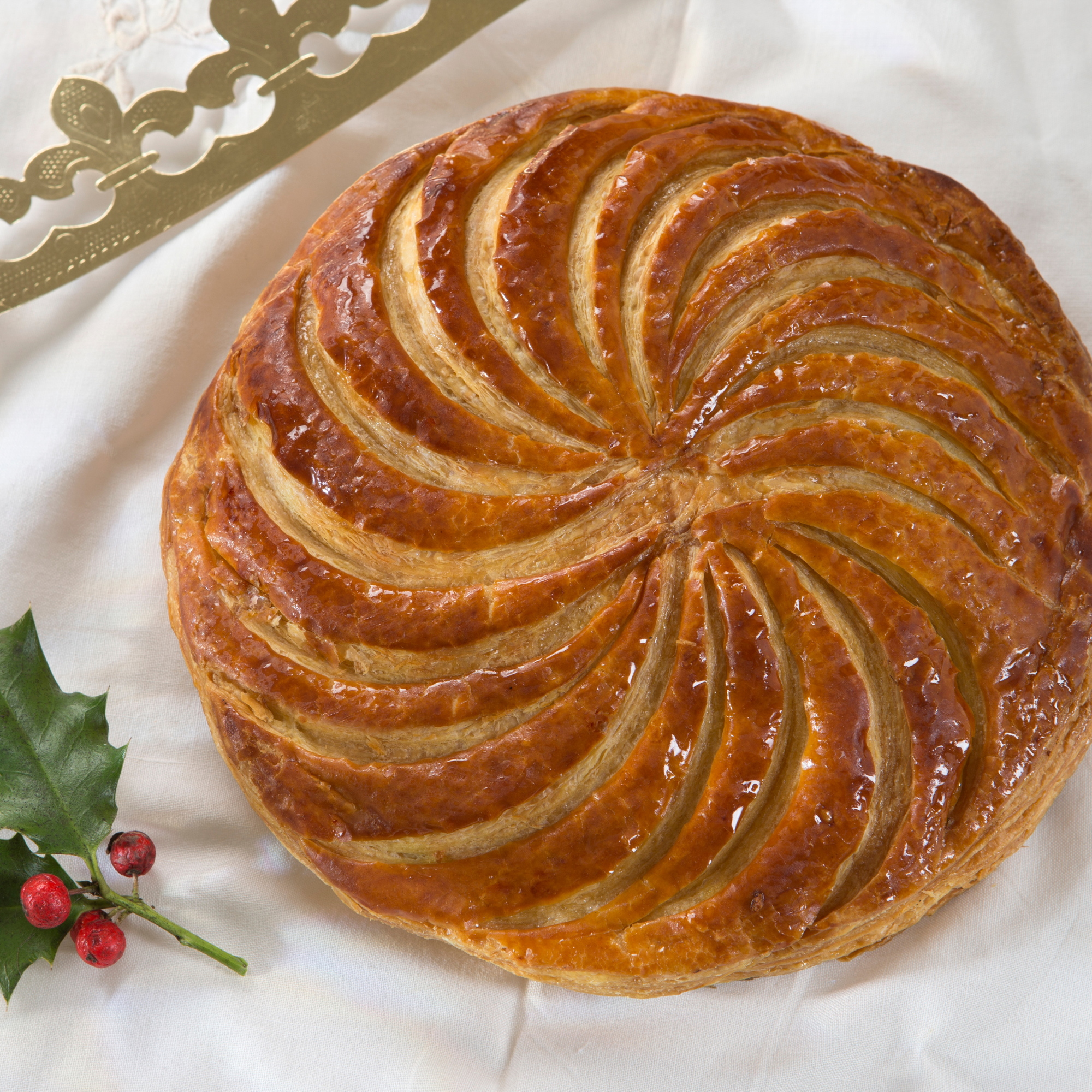 Galette des rois à la frangipane