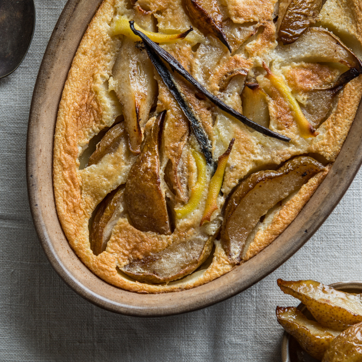 Clafoutis poires kéfir